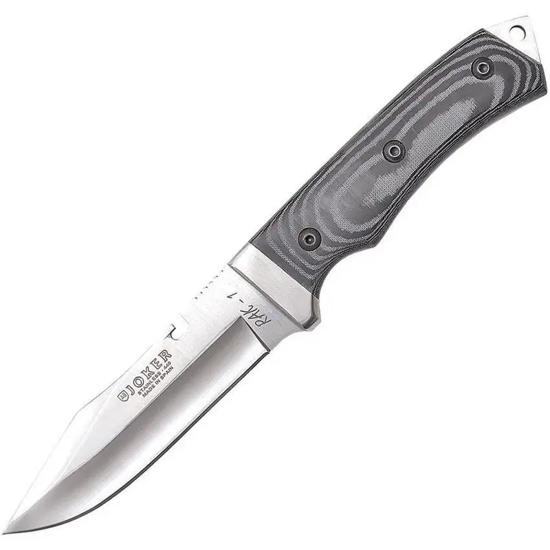 Joker Cm78Usa Black Micarta Fixed Blade Knife 1