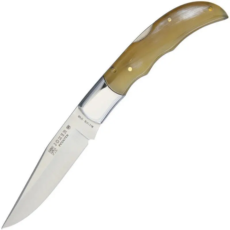 Joker Lockback Knife With Horn Handle – Model Na08Usa 1
