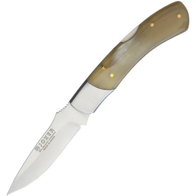 Joker Lockback Knife With Horn Handle – Model Na46Usa 1
