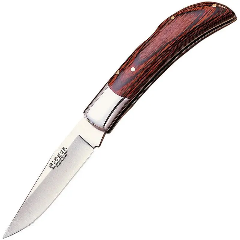 Joker Nr06Usa Lockback Pocket Knife With Distinctive Pakkawood Design 1