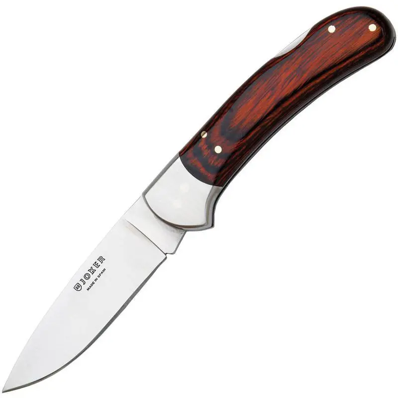 Joker Nr47Usa Lockback Pocket Knife With Textured Pakkawood Handle 1