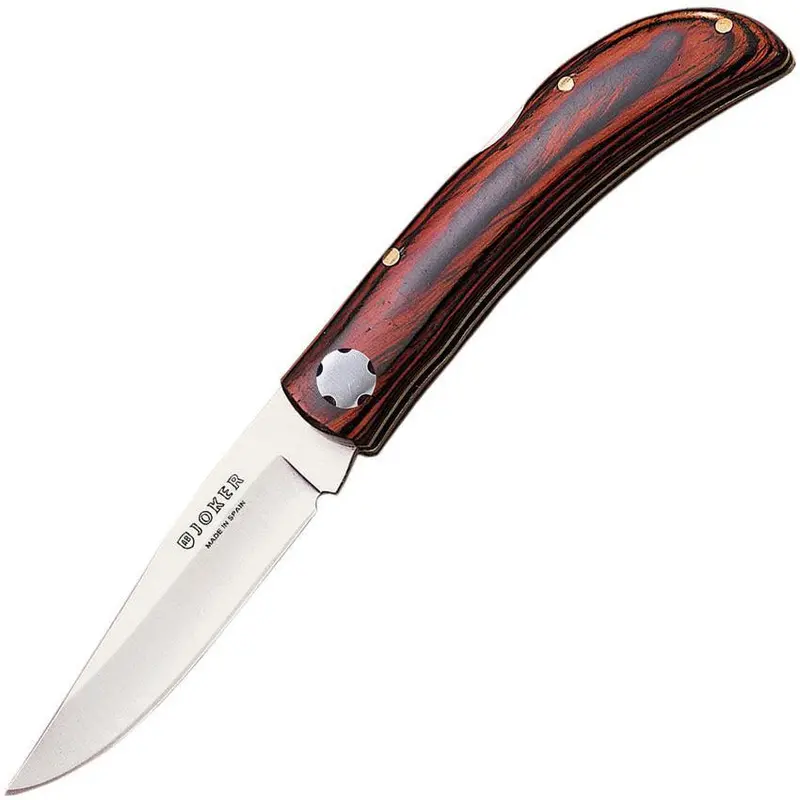 Joker Nr67Usa Lockback Pocket Knife With Natural Pakkawood Grip 1