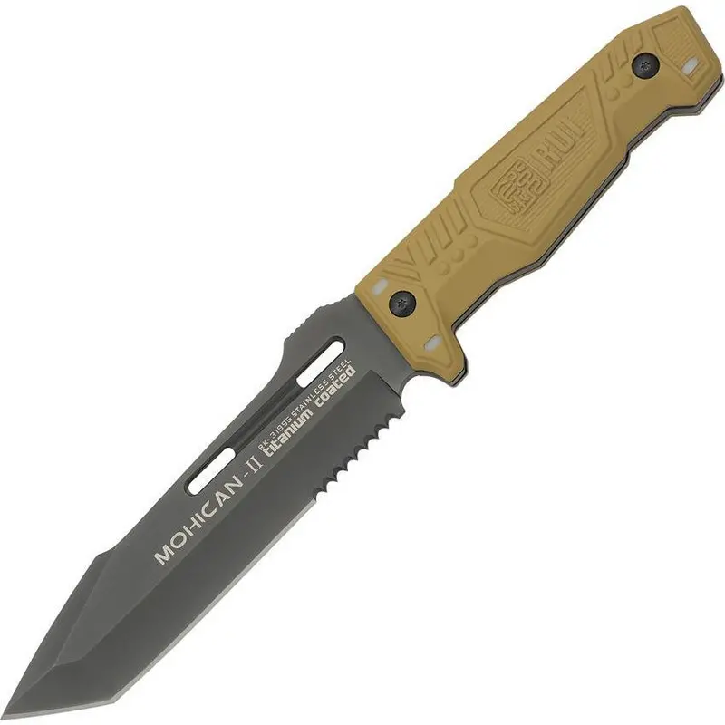 K25 Mohican Ii Fixed Blade – Mid-Size Tactical Knife With Textured Grip (31995) 1
