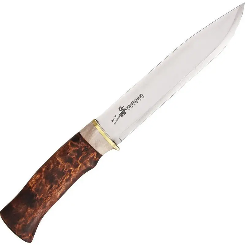 Karesuando Large Hunter Knife With Brown Handle – Model 3619 1