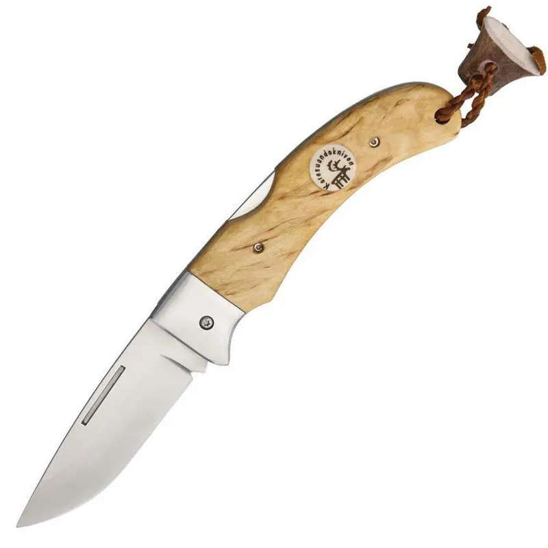 Karesuando Singi Folding Knife With Natural Handle (Model 3618) 1