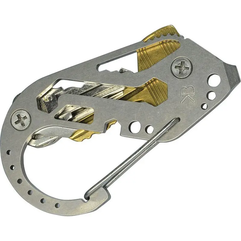 Keybiner Aluminum Tumbled Finish Keychain Organizer 1