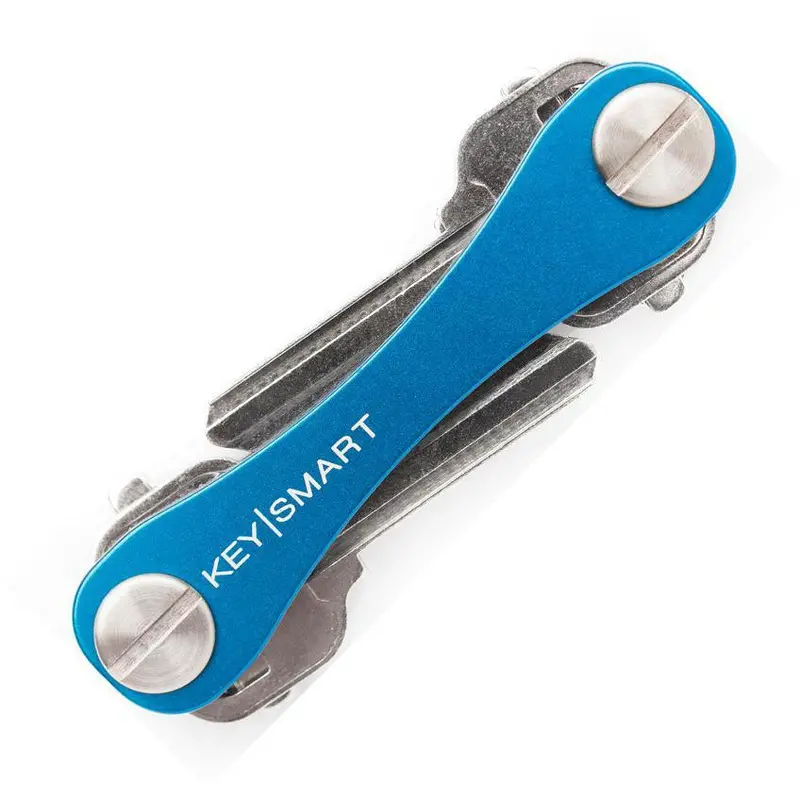 Keysmart 2 Compact Key Organizer In Blue 1