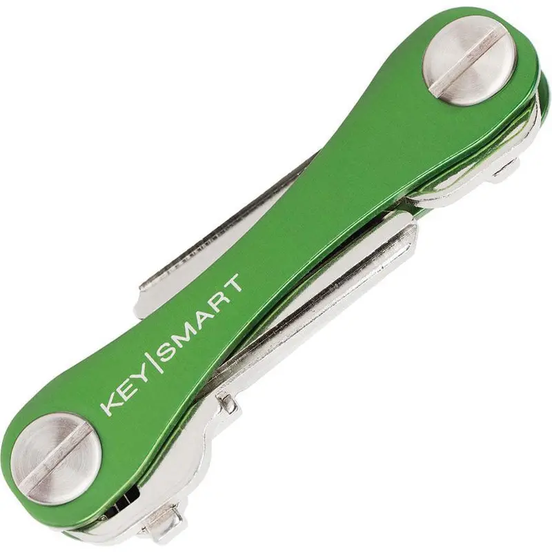 Keysmart 2 Compact Key Organizer In Green 1