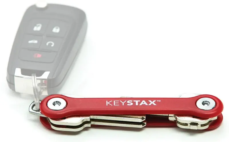 Keysmart Keystax Red – Modular Key Stack System 1