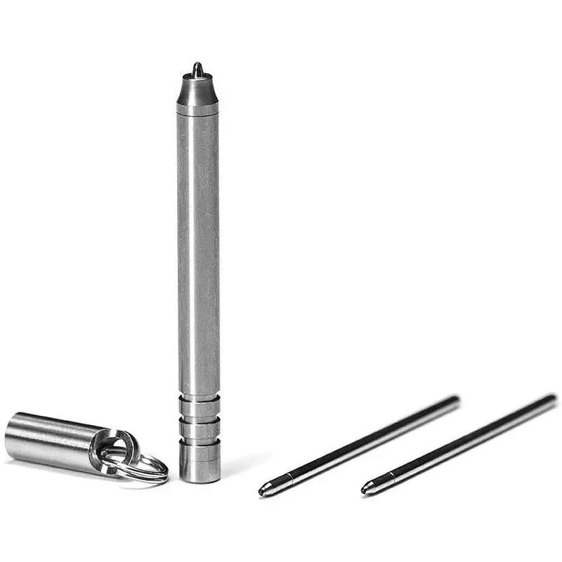Keysmart Nano Pen – Stainless Steel Retractable Writing Tool (Ks810-Ss) 1
