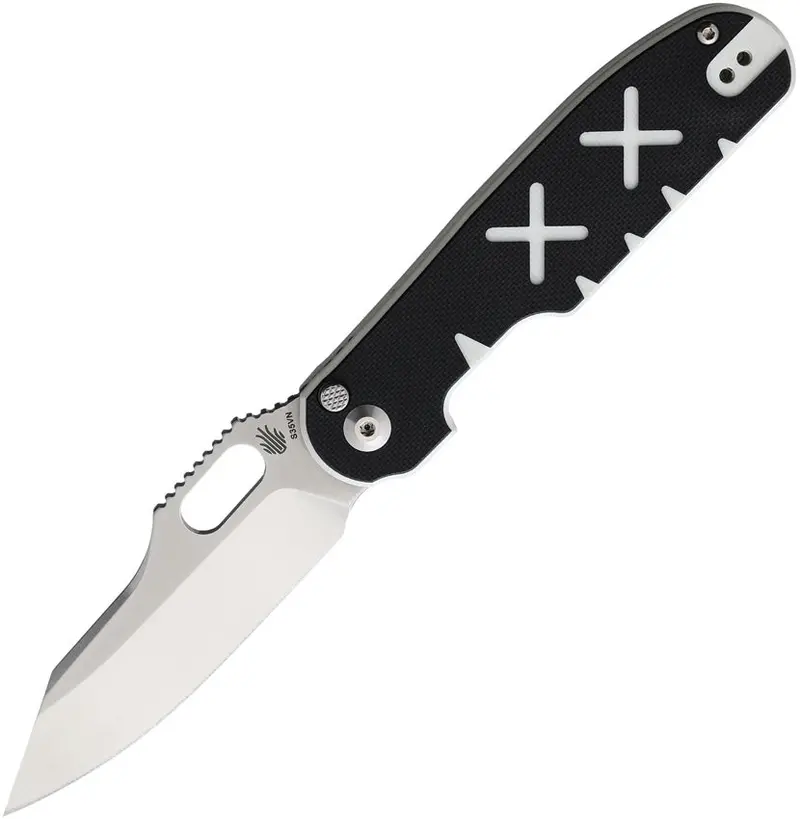 Kizer Cormorant Folding Knife – Button Lock Mechanism 1