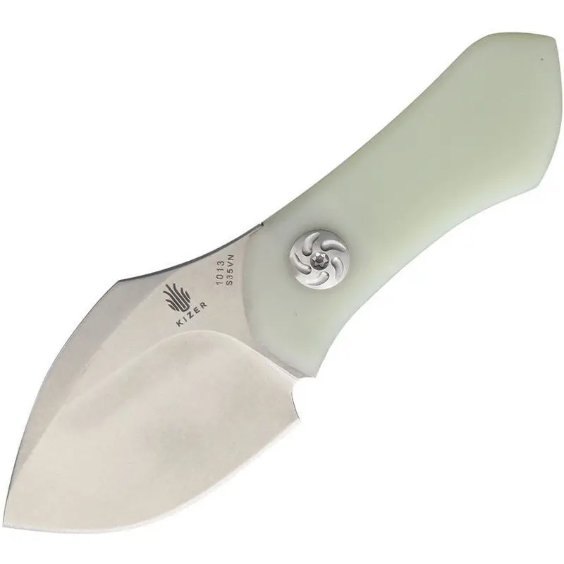 Kizer Thumbper Short Fixed Blade With G-10 Scales (1013) 1