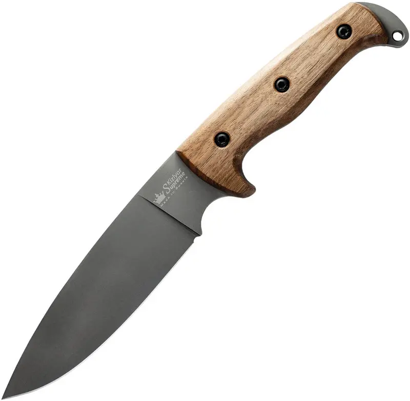Kizlyar Shark Fixed Blade Knife – Walnut Handle Pgk Series Kk0101 1