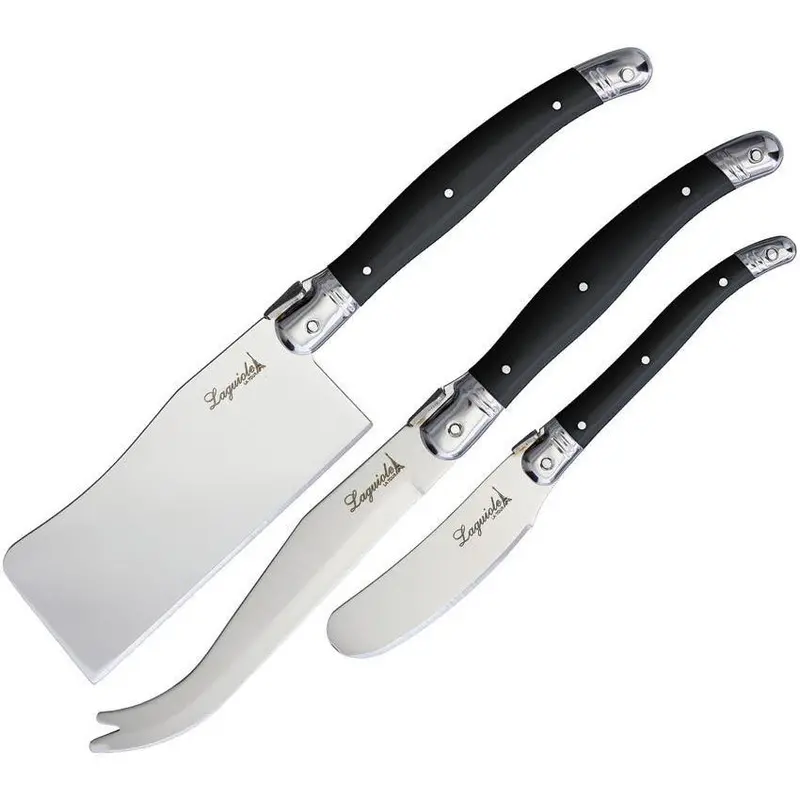 Laguiole La Tour Premium Cheese Knife Set – Handcrafted Stainless Steel (Cklb) 1