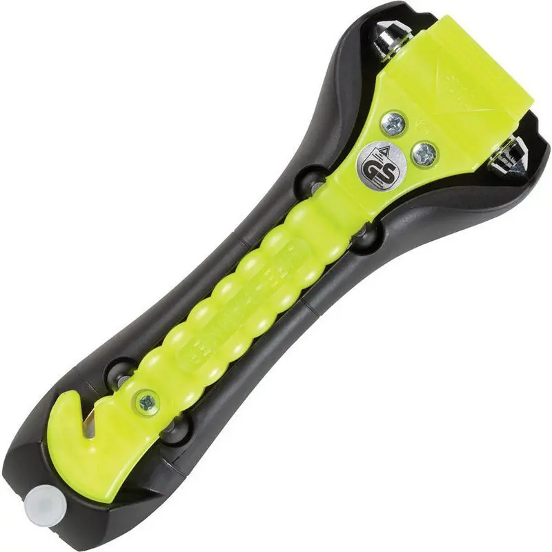 Lifehammer Classic Safety Hammer In Yellow – Automotive Emergency Breakout Tool 1