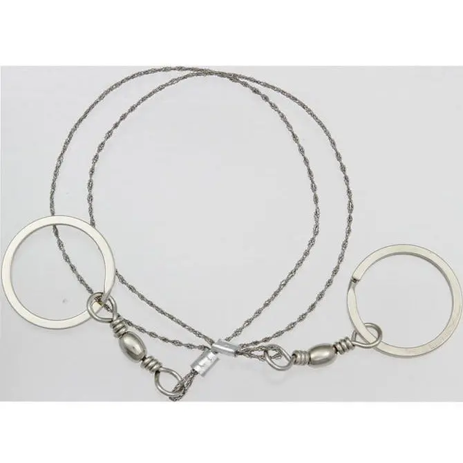 Lightweight Ring-Mounted Wire Saw For Survival And Bushcraft 1