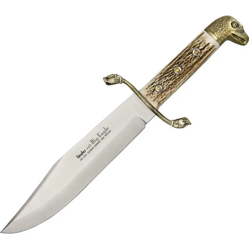 Linder Big Eagle Bowie Knife – Full Size Collector’S Edition 1
