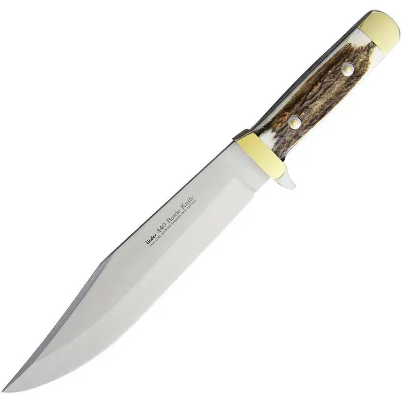 Linder Stag Handle Bowie Knife 1