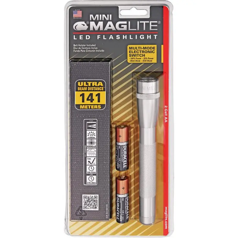 Mag-Lite Mini Maglite 2-Aa Led Flashlight – Durable Everyday Carry 1