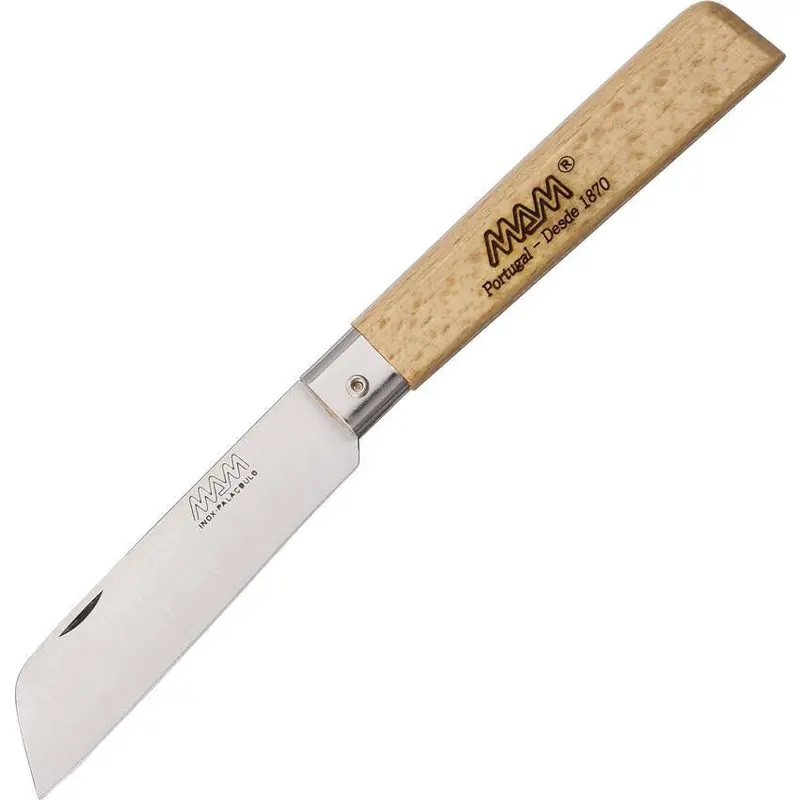 Mam Medium Sheepsfoot Folder – Silver Ring Handle With Box Packaging 1