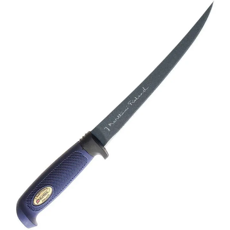 Marttiini Martef Fillet Knife With Genuine Leather Sheath (836014T) 1
