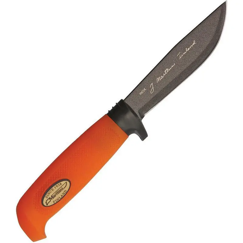 Marttiini Skinner With Titanium Blade And Orange Handle 1