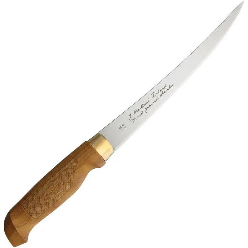 Marttiini Superflex Fillet Knife – Flexible Blade, Blue Handle (630016) 1