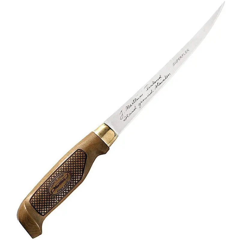 Marttiini Superflex Fillet Knife – Flexible Blade, Green Handle (620016) 1
