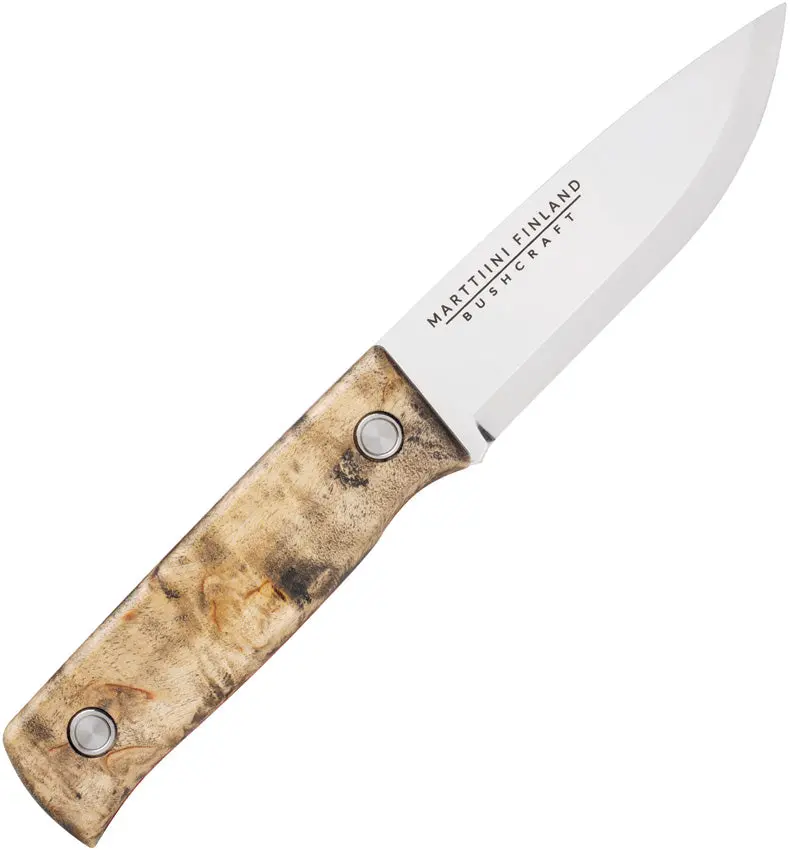 Marttiini Tundra Bushcraft Knife – Gray G10 Handle, 352015C 1