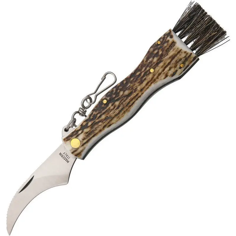 Maserin Mushroom Knife With Stag-Inspired Handle 1