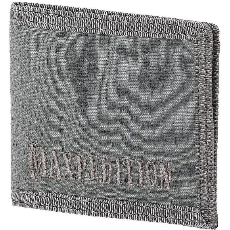 Maxpedition Agr Bfw Bi-Fold Wallet – Gray Nylon 1