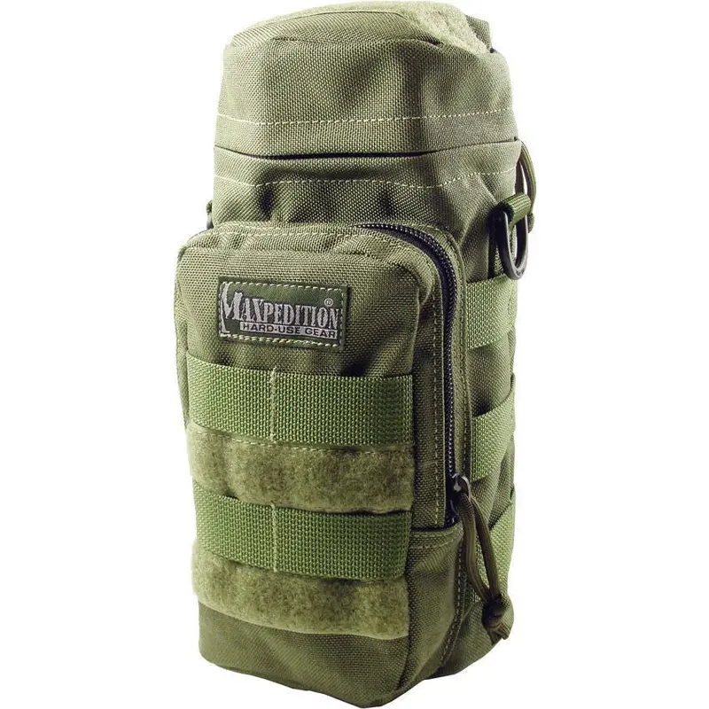 Maxpedition Bottle Holder – Od Green Water Bottle Carrier With Elastic Retention 1