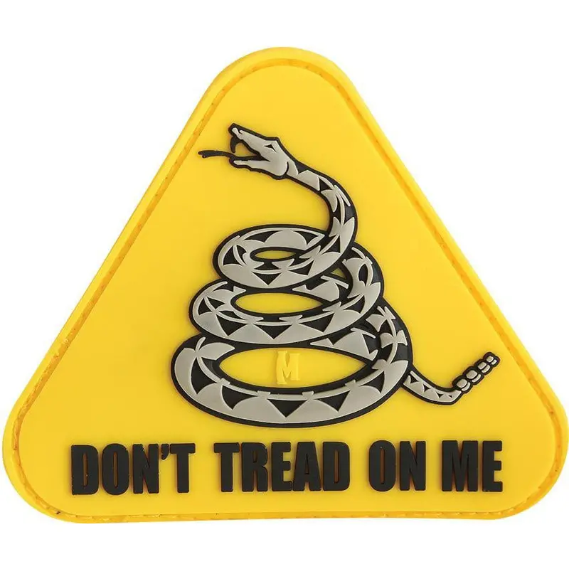 Maxpedition 'Don’T Tread On Me' Pvc Embroidered Patch – Tactical Decal (Patch:Dtomc) 1