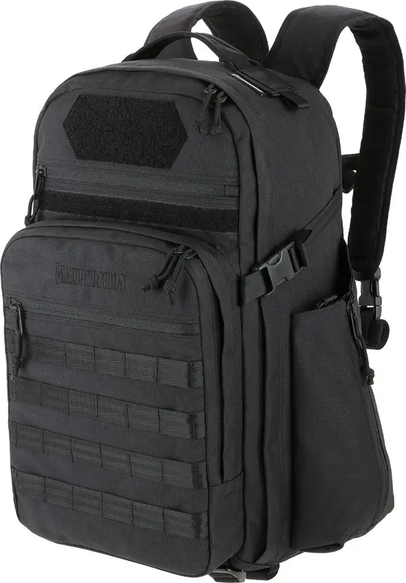 Maxpedition Havyk-1 Backpack – Black Tactical Loadout (Model 2121B) 1