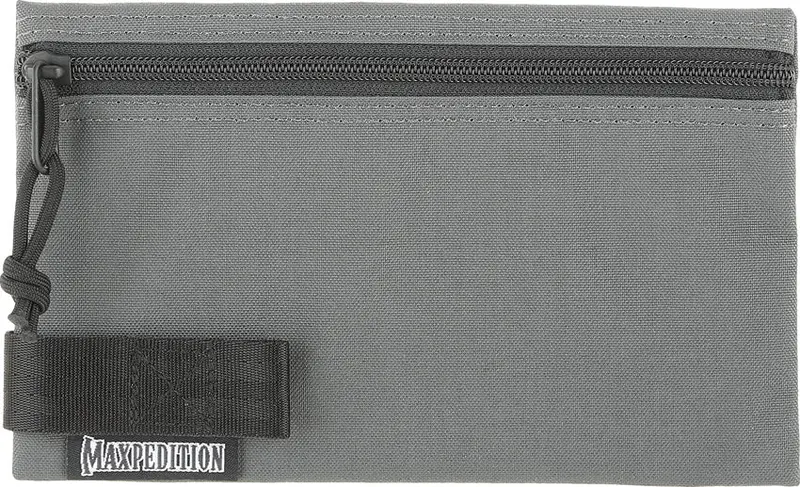 Maxpedition Wolf Gray Two-Fold Pouch – Compact 6X10 Organizer 1