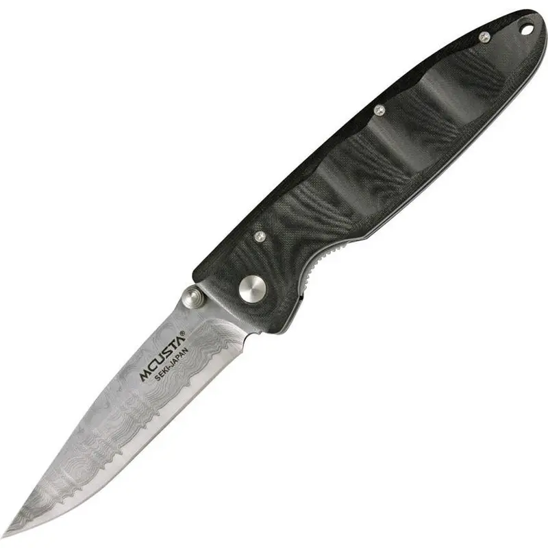 Mcusta Damascus Basic Folder Mc-22D – Entry-Level Artisan Knife 1