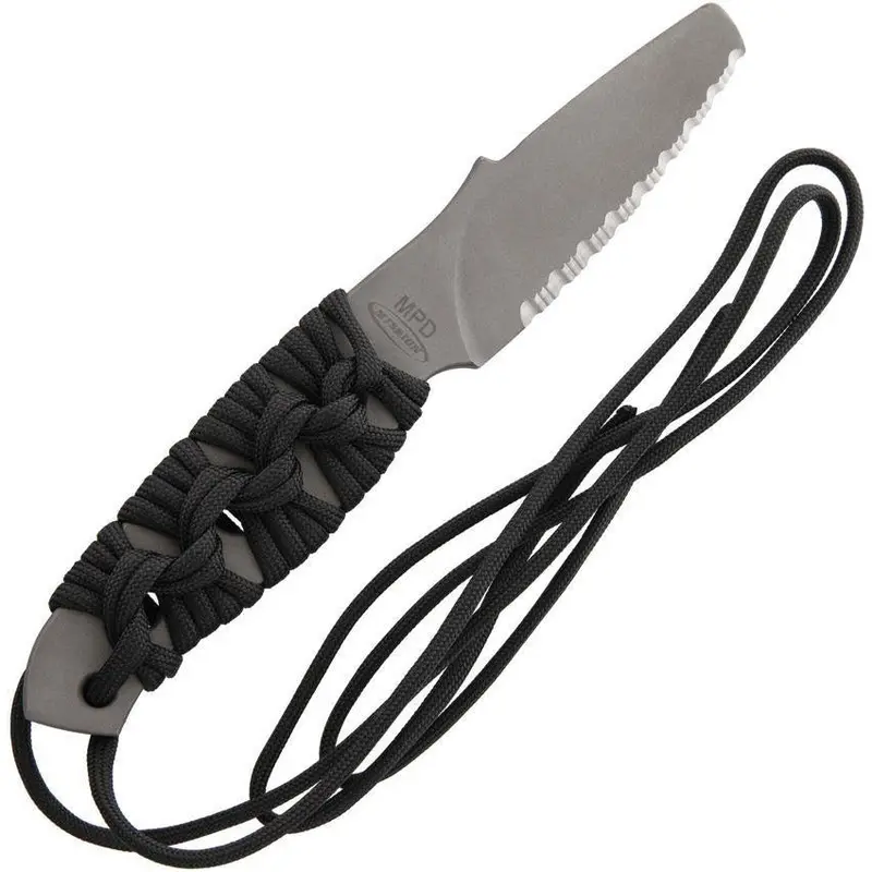 Mission Mpd-Ti Fixed Blade Knife – Black-Coated Blade, Ergonomic Titanium Grip (Mpd07T18Fxcbk) 1