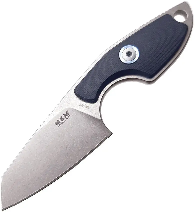 Mkm Maniago Mikro 2 Fixed Blade Knife – Black G10 Handle Mk-Mr02-Gbk 1