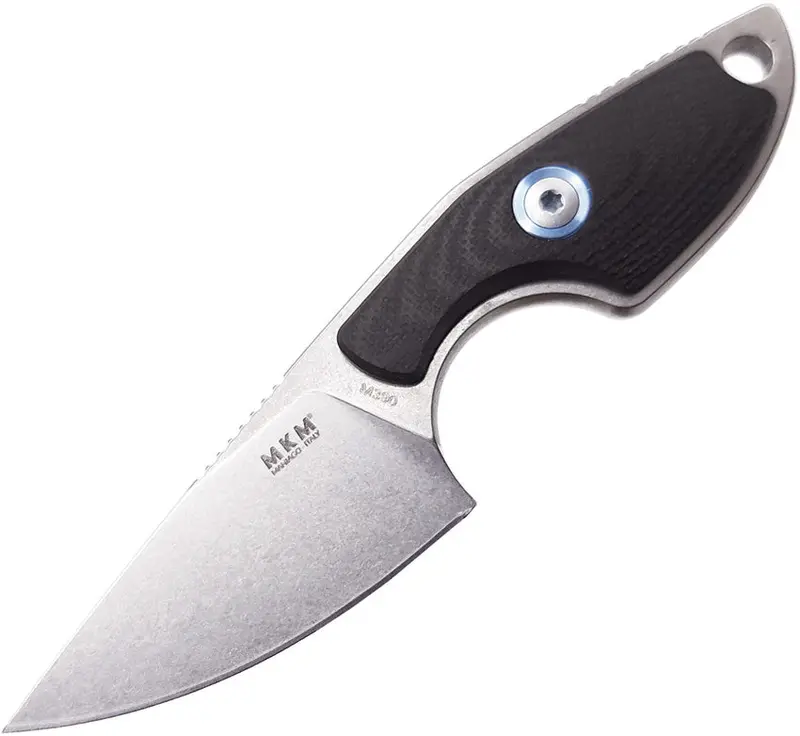 Mkm Mikro 1 Fixed Blade Knife – Black G10 Handle Mk Mr01-Gbk 1