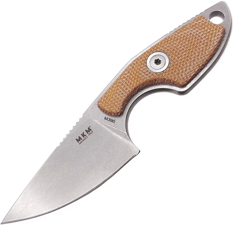 Mkm Mikro 1 Fixed-Blade Knife – Compact Stainless Steel Design (Mk Mr01-Nc) 1
