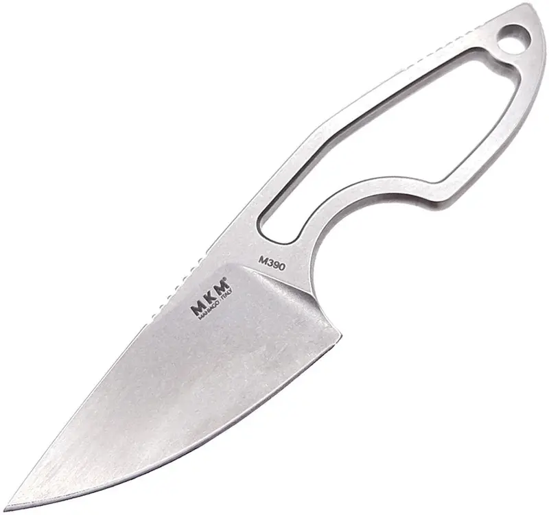 Mkm Mikro 1 Fixed-Blade Knife – Sleek No-Coating Variant (Mk Mr01-N) 1
