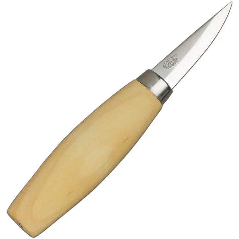 Mora 120 Wood Carving Knife – Slim Scandinavian Blade 1