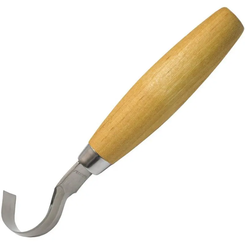 Mora 162S Woodcarving Hook Knife – Compact Curved Blade (Model M-12817) 1