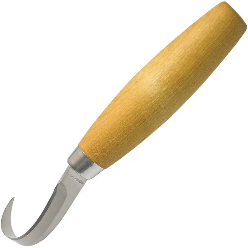 Mora 164S Woodcarving Hook Knife – Curved Carving Blade (Model M-12820) 1