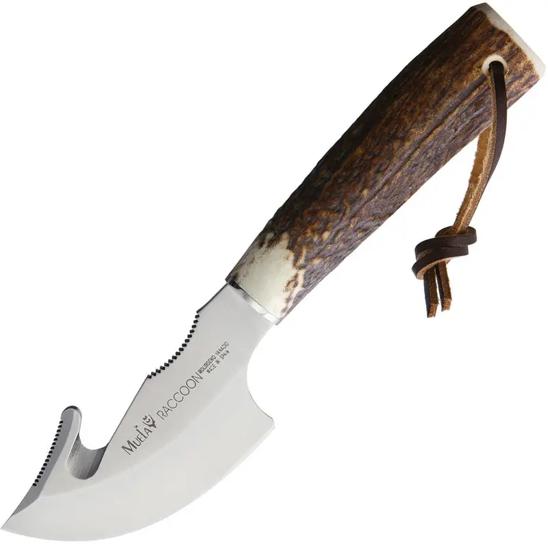 Muela Raccoon-8A Fixed-Blade Hunting Knife With Full-Tang Stainless Steel Construction 1