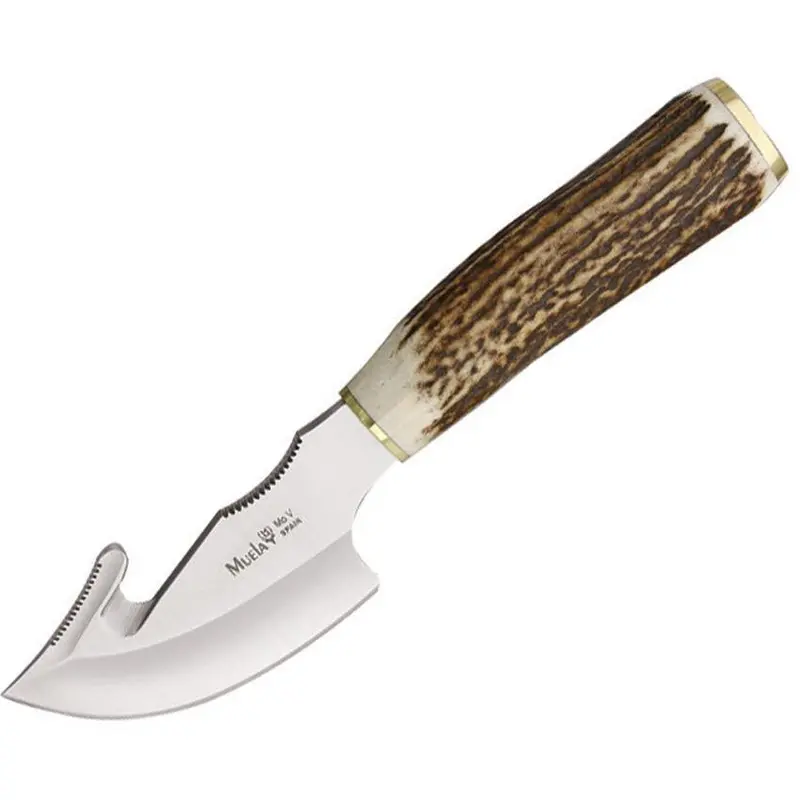 Muela Whitetail Guthook Hunting Knife (Whitetail-8A) 1