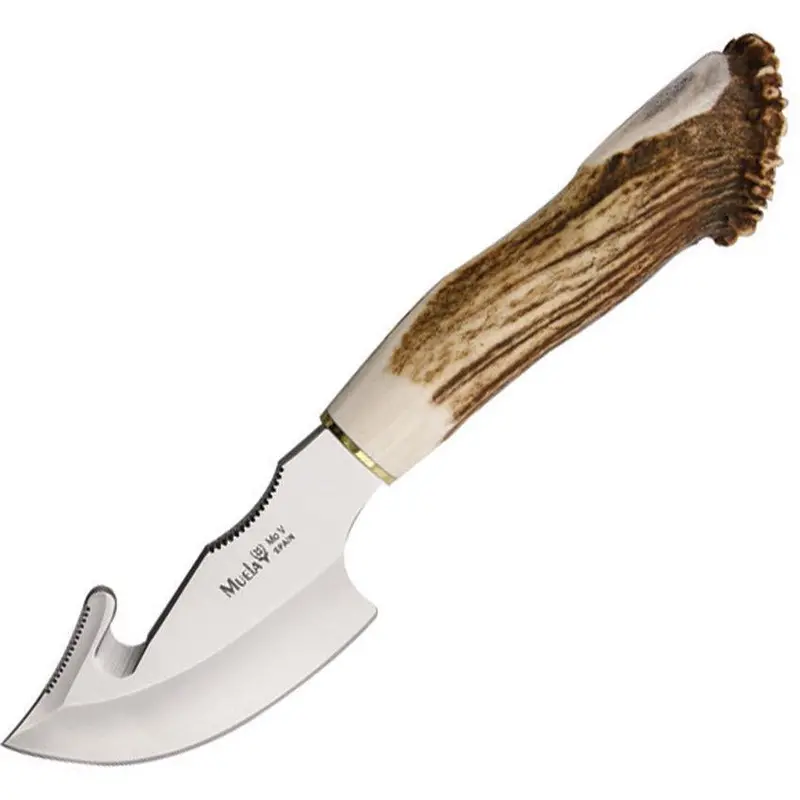 Muela Whitetail Guthook Skinner Knife (Whitetail-8S) 1