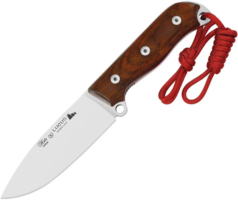 Nieto Lucus Fixed Blade – Premium Cocobolo Wood Handle (Model 120-C) 1