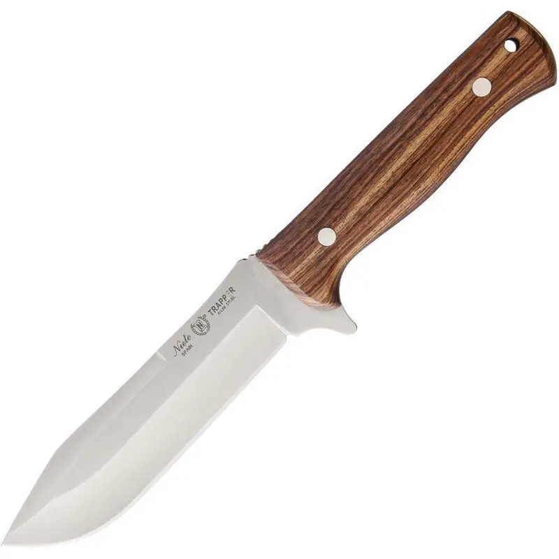Nieto Trapper Fixed-Blade Knife – Violet Handle (2135-M) 1
