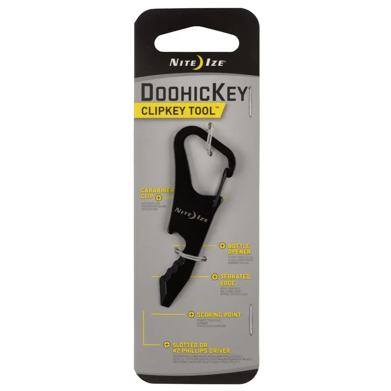 Nite Ize Clipkey Kmtck-01-R3 Keychain Tool With Secure Retractable Clip 1